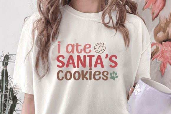 Christmas Dog Saying SVG I Ate Santa’s