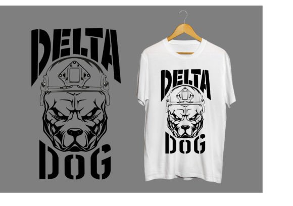 Delta Dog T-Shirt Design