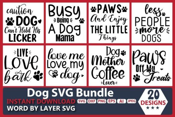 Dog SVG Bundle Vol.24