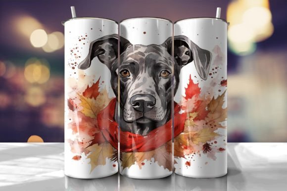 Great Dane Dog Tumbler Wrap