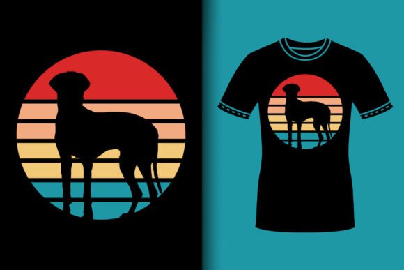 Great Dane Dog Vintage Retro Svg T Shirt