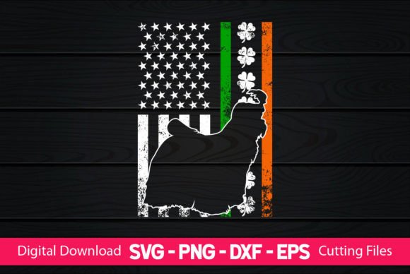Maltese Dog American Flag