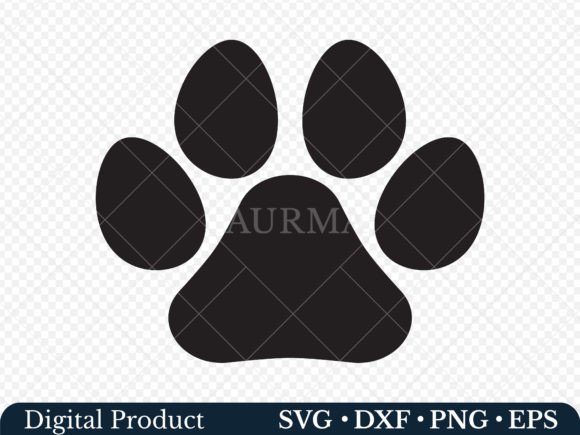 Paw Print Svg